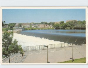 Postcard View of the Mississippi River, St. Cloud, Minnesota