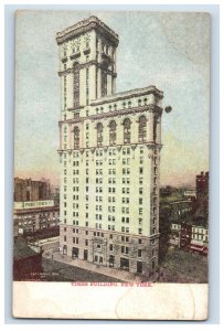 C1910 Times Building, New York. Postcard P133E