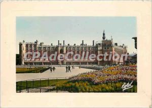 Modern Postcard The castle of St Germain Overview frontage on the lawn