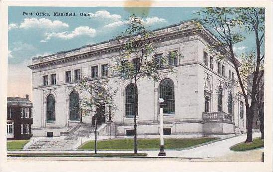 Ohio Mansfield Post Office