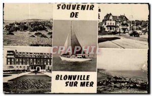 Old Postcard Blonville sur Mer (Calvados)