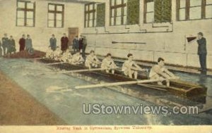 Rowing Tank in Gym, Syracuse University - New York