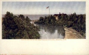 Moth Lester River and Fish Hatcheries - Duluth, Minnesota MN Postcard