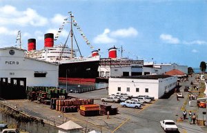 RMS Queen Elizabeth Cristobal Harbor Panama Unused 