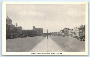 GOLDSBORO, North Carolina NC ~ CENTER STREET Scene c1940s Wayne County  Postcard