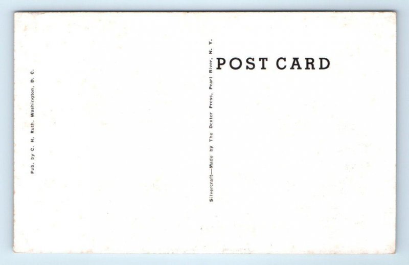 THURMONT, MD Maryland ~ Thurmont HIGH SCHOOL  c1940s Frederick County Postcard