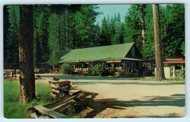 SONORA PASS, California CA ~ DARDANELLES RESORT c1960s Tuolumne County Postcard