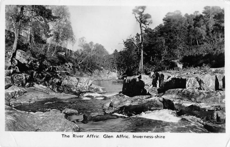 BR67476 the river affric glen affric inverness shire real photo  scotland 14x9cm