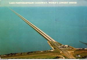 Louisiana New Orleans Lake Pontchartrain Bridge World's Longest Bridge