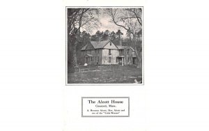 The Alcott House in Concord, Massachusetts