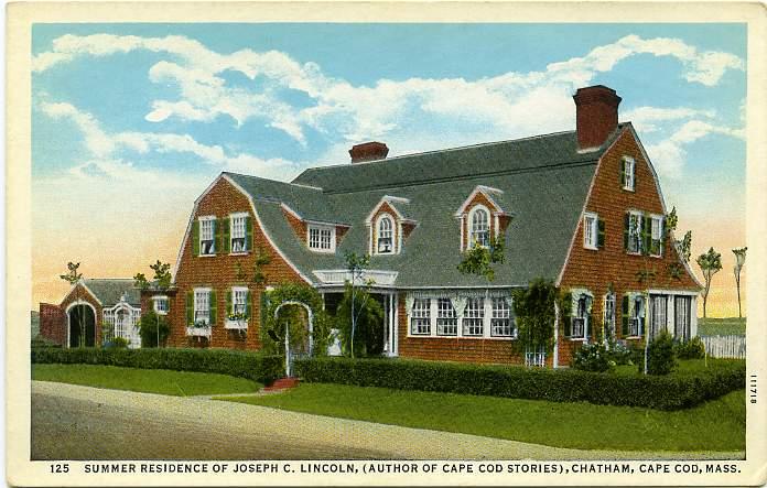 Summer Residence of Joseph C. Lincoln - (Author Cape Cod Massachusetts Stories) 