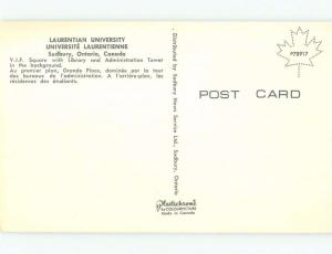 Unused Pre-1980 Laurentian University - Sudbury Ontario ON E0134