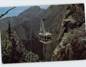 Postcard Sandia Peak Aerial Tramway Albuquerque New Mexico USA