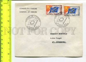 425119 FRANCE Council Europe 1969 Strasbourg European Parliament First Day COVER