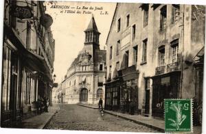 CPA Alencon (Orne) - La Rue du Jeudi et l'Hotel des Postes (250093)