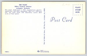 Lexington KY~IBM Plant Aerial~Office Products Division~Typewriter Factory~1960s