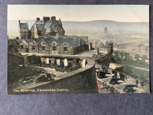 The Hospital Edinburgh Castle Edinburgh Scotland Litho Postcard H1349082330