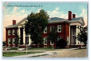 1912 Officers Club Washington Barracks District Of Columbia D.C. Posted Postcard