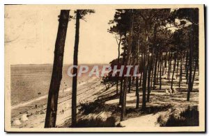 Old Postcard Arcachon The Moulleau (Silver Coast) The Abatilles Beach