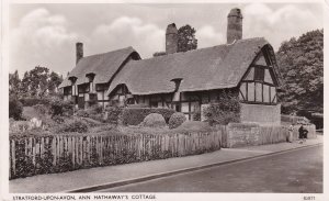 England Stratford Upon Avon Ann Hataway's Cottage 1957 Real Photo