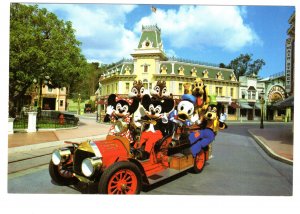 Mickey Mouse and Friends, Town Square, Red Fire Engine, Disneyland