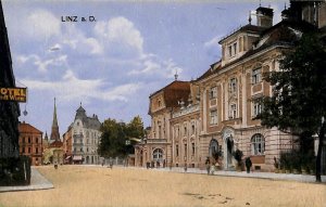 ab9801 - AUSTRIA - Postcards VINTAGE POSTCARD - Linz - 1919-