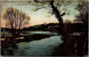 c1910 CORK IRELAND CARRIGROHANE ON THE LEE SCENIC LANDSCAPE POSTCARD 34-295