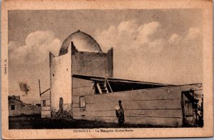 Djibouti Ethiopia La Mosquée Abdoulkader Vintage Postcard C145