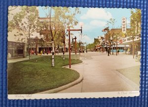 Vintage Walking Mall Dedicated in 1973 St Cloud Minnesota MN Streetview Postcard