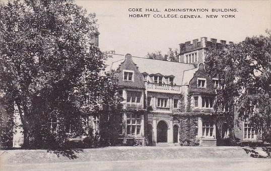 New York Geneva Coxe Hall Administration Building Hobart College Artvue