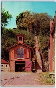 M-45808 Fire House #1 and Washington St Steps Galena Illinois