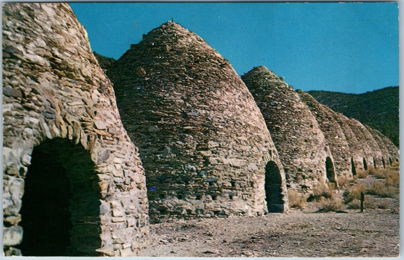 1950s Death Valley CA Charcoal Kilns RPPC Beehive Panamint Modoc Mining