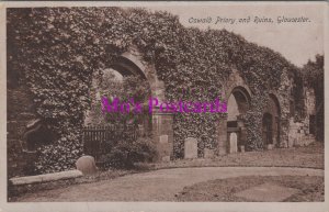 Gloucestershire Postcard - Gloucester, Oswald Priory and Ruins  HM478