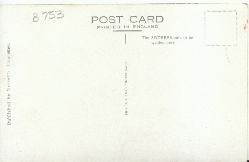 Lancashire Postcard Entrance Lancaster Castle Real Photograph