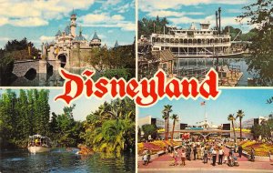 Disneyland, 010341, Multiview,  Magic Kingdom, Old Postcard