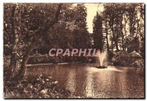 Old Postcard Vichy Basin in New Parks