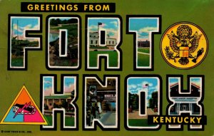 USA Fort Knox Kentucky Chrome Postcard 03.89