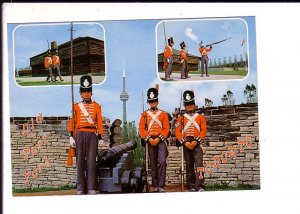 Soldiers,Firing Riffles, Marching, Cannon, Old Fort York, Toronto, Ontario