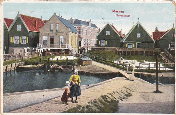 Havenbuurt Marken Netherlands 1927