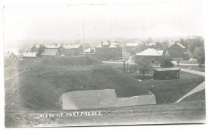 South Portland ME Fort Preble 1909 View Beach Series RPPC Real Photo Postcard