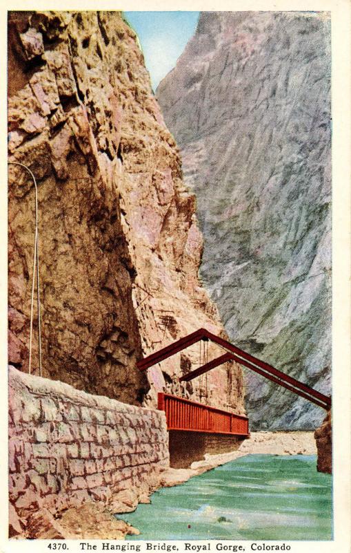 CO - Royal Gorge. Hanging Bridge