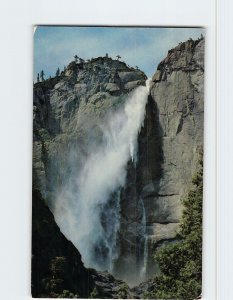 Postcard Upper Yosemite Fall, Yosemite National Park, California