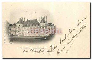 Old Postcard Chateau St Jean de Beauregard S and O