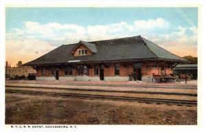 16086 NY Ogdensburg  N.Y.C.R.R. depot