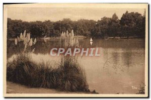 Old Postcard Bordeaux Lac du Parc Bordelais