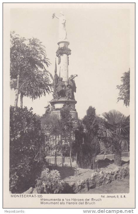 RP, Monumento A Los Heroes Del Bruch, Montserrat (Barcelona), Spain, 1910-1920s