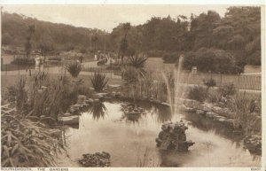 Dorset Postcard - The Gardens - Bournemouth - Ref TZ7140