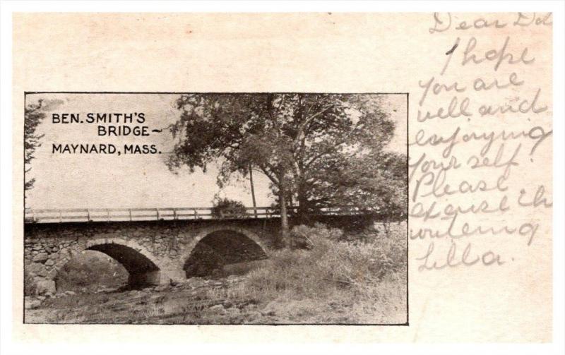 Massachusetts Maynard  Ben Smith's Bridge