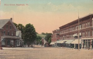 RANDOLPH, Vermont, 1900-1910s; Main Street