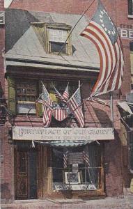 Pennsylvania Phildelphia Betsy Ross House Birthplace Of Old Glory Albertype